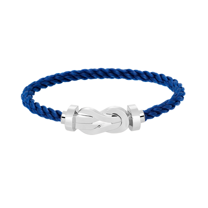 [⭐Luxery]CHANCE LARGE 8 FIGURE BUCKLE NO DIAMOND BRACELET SILVER