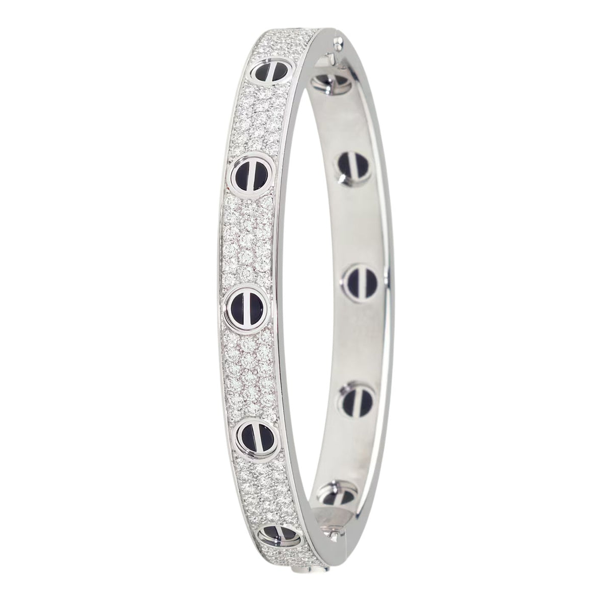 [⭐Luxery]LOVE BRACELET 6.1MM DIAMOND-PAVED CERAMIC