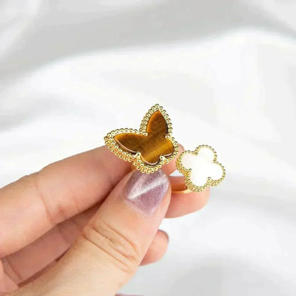 [⭐Luxery]LUCKY BETWEEN THE FINGER RING