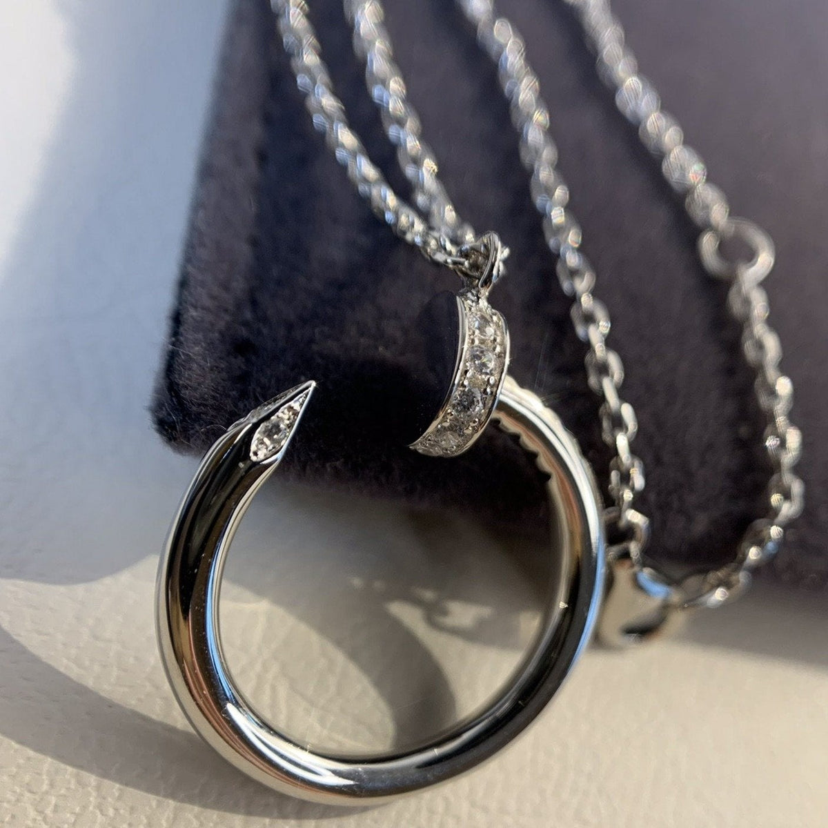 [⭐Luxery]JUSTE NECKLACE SILVER