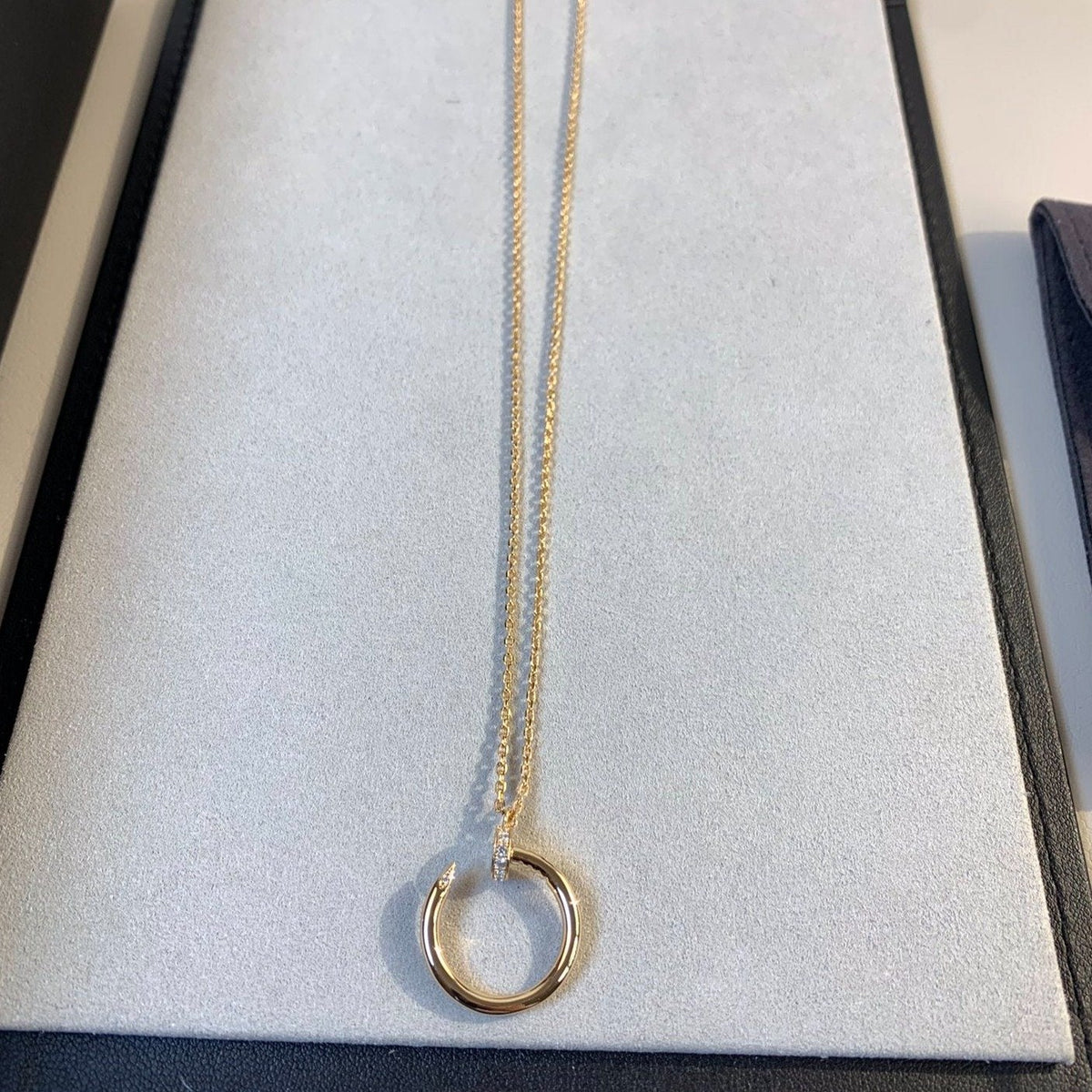 [⭐Luxery]JUSTE NECKLACE PINK GOLD