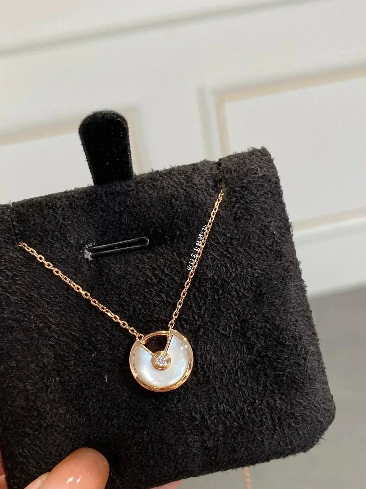 [⭐Luxery]AMULETTE ROSE GOLD MOP NECKLACE