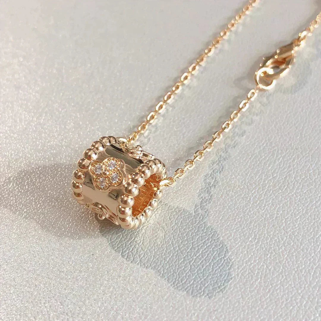 [⭐Luxery]PERLEE PEDANT NECKLACE GOLD / ROSE GOLD