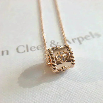 [⭐Luxery]PERLEE PEDANT NECKLACE GOLD / ROSE GOLD