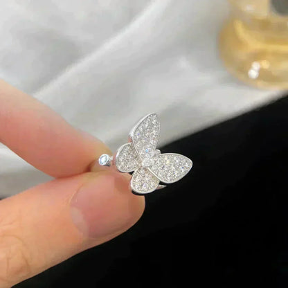 [⭐Luxery]BUTTERFLY DIAMOND RING