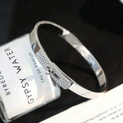[⭐Luxery]KELLY SILVER DIAMOND BRACELET