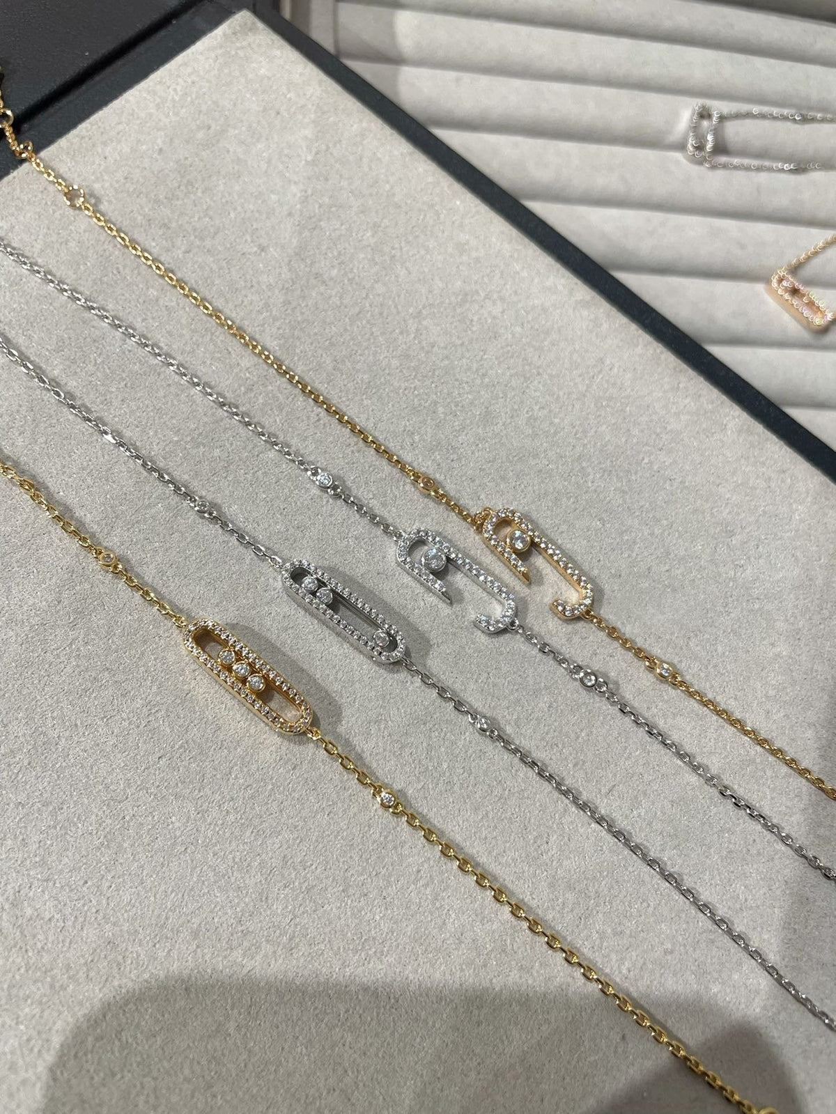 [⭐Luxery]BABY MOVE DIAMOND BRACELET