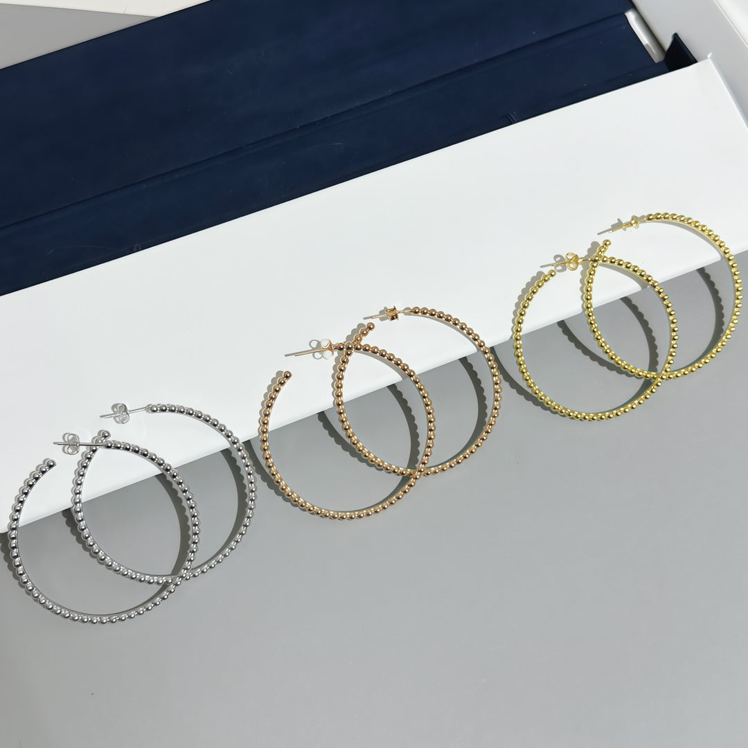 [⭐Luxery]SMOOTH BEAD STUD EARRINGS