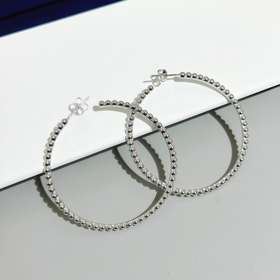 [⭐Luxery]SMOOTH BEAD STUD EARRINGS