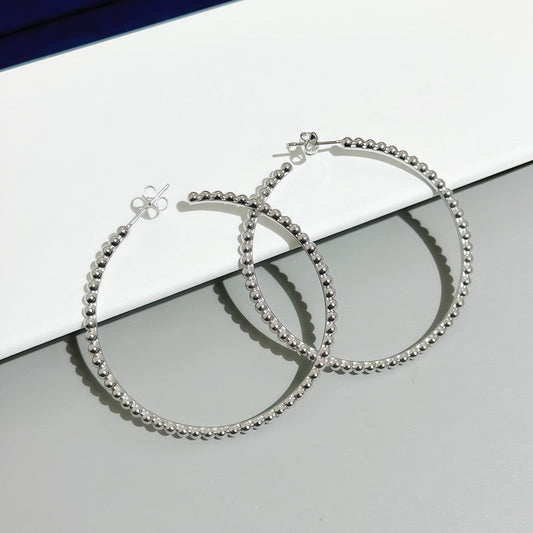 [⭐Luxery]SMOOTH BEAD STUD EARRINGS