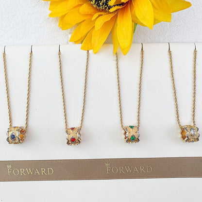 [⭐Luxery] B.C.L “Little Waist” Enamel  NECKLACE（Various colors