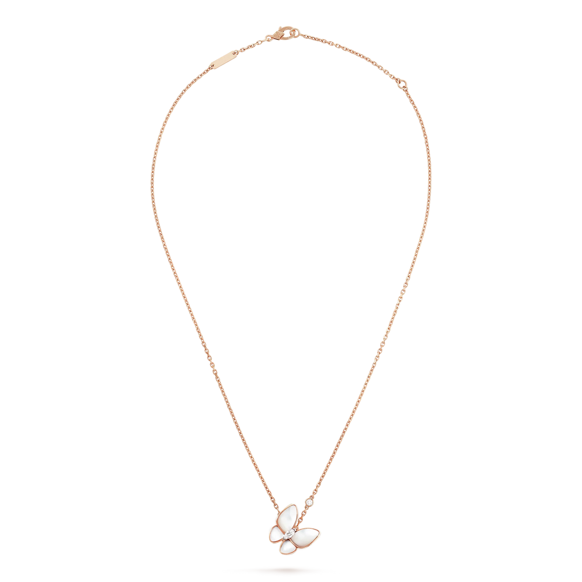 [⭐Luxery]BUTTERFLY MOP DIAMOND NECKLACE