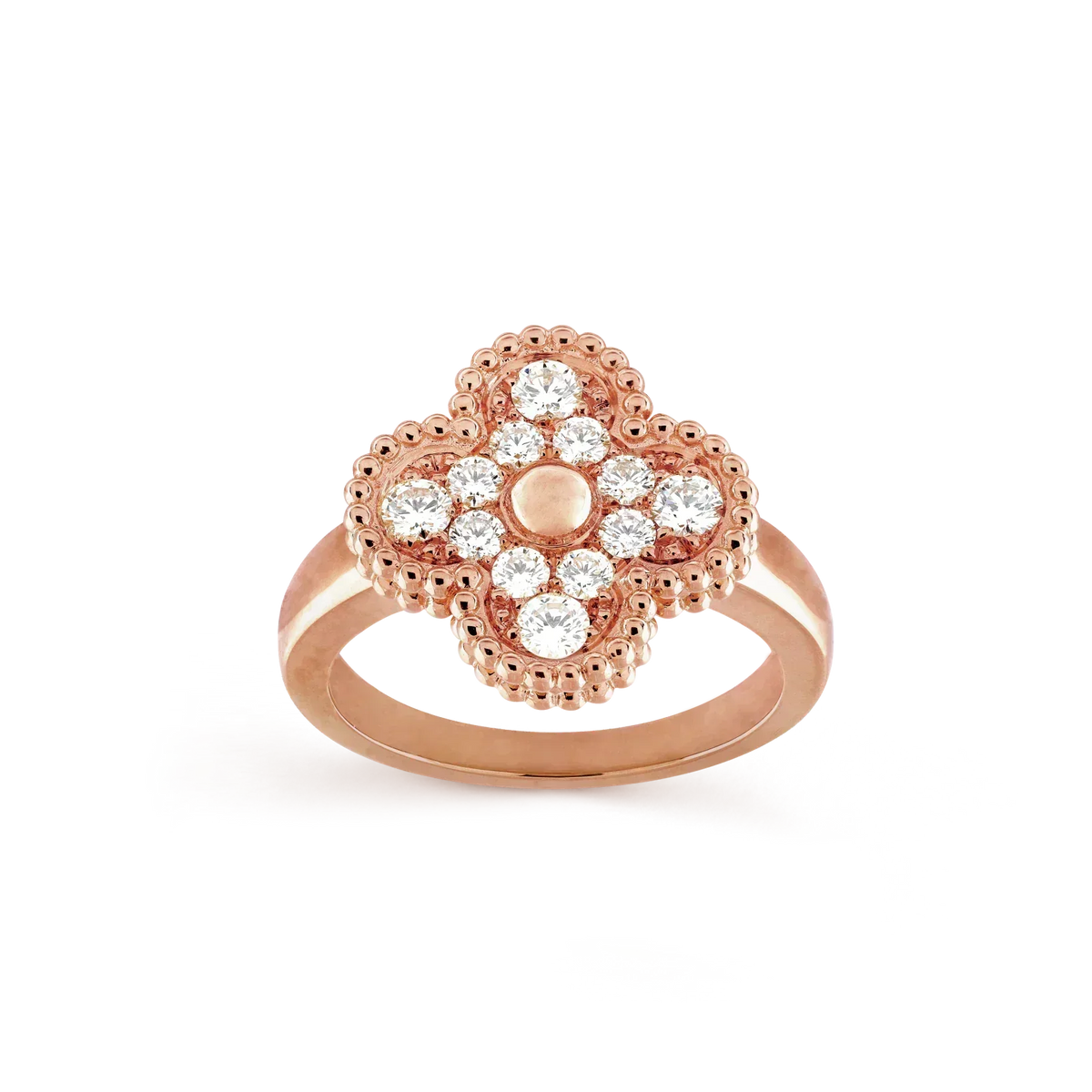 [⭐Luxery]CLOVER DIAMOND RING