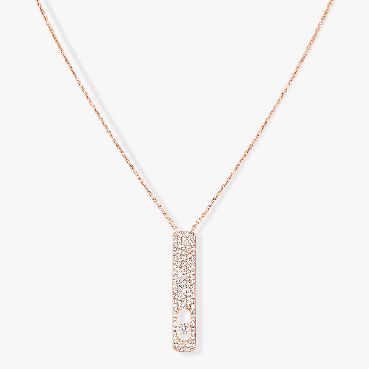 [⭐Luxery]MY FIRST DIAMOND PAVED NECKLACE