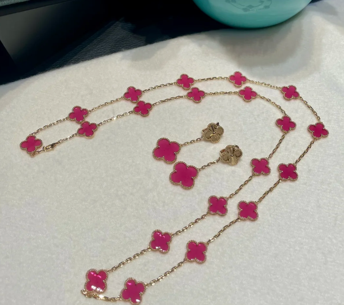 [⭐Luxery]26 NEW PINK BUBBLE ENAMEL SET