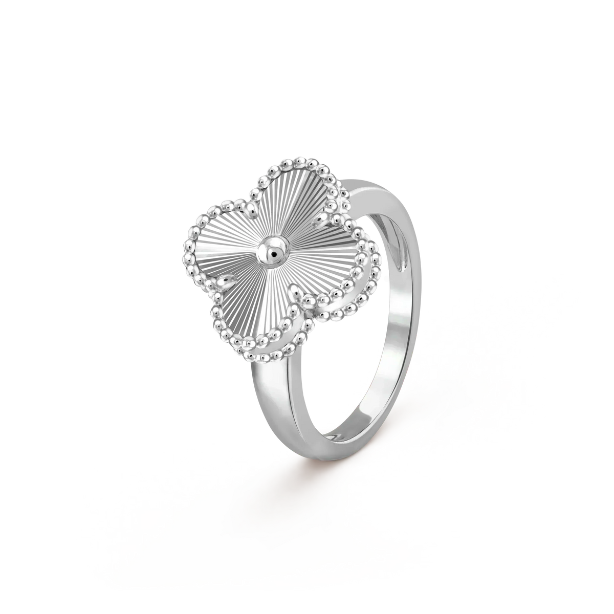 [⭐Luxery]CLOVER SILVER RING