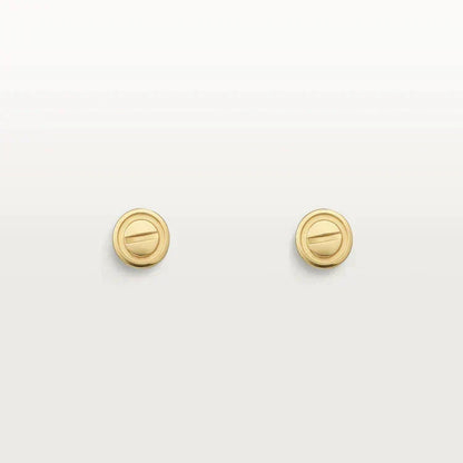 [⭐Luxery]LOVE EARRINGS GOLD 10MM