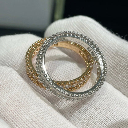 [⭐Luxery]PERLEE DIAMOND SILVER RING