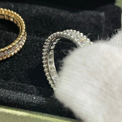 [⭐Luxery]PERLEE DIAMOND ROSE GOLD RING