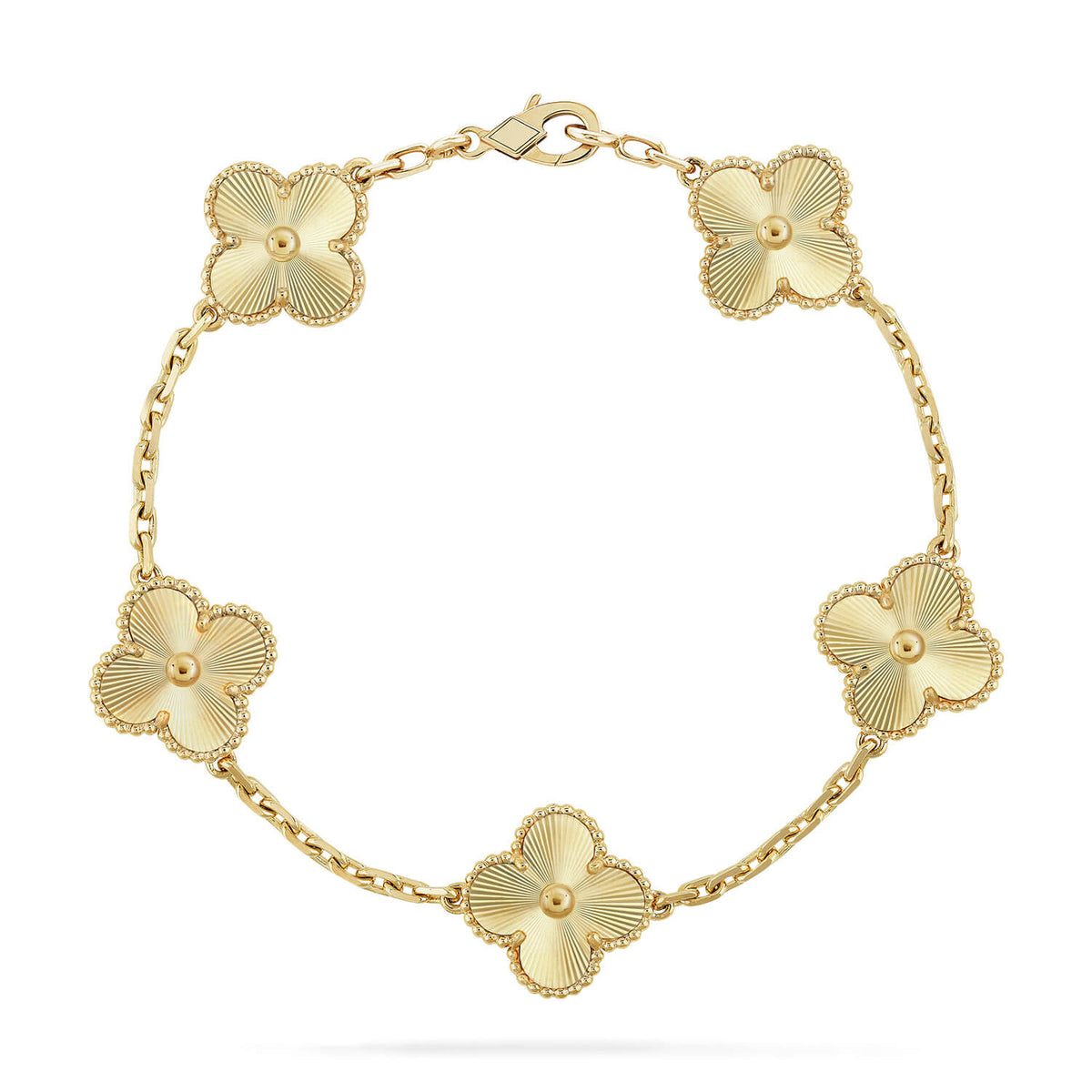[⭐Luxery] CLOVER 5 MOTIF LASER BRACELET COLLECTION