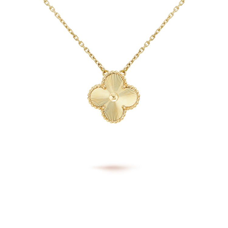 [⭐Luxery]CLOVER 15MM LASER NECKLACE