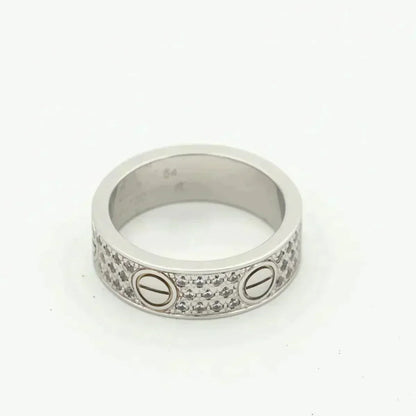 [⭐Luxery]LOVE RING 5.5MM DIAMONDS PAVED