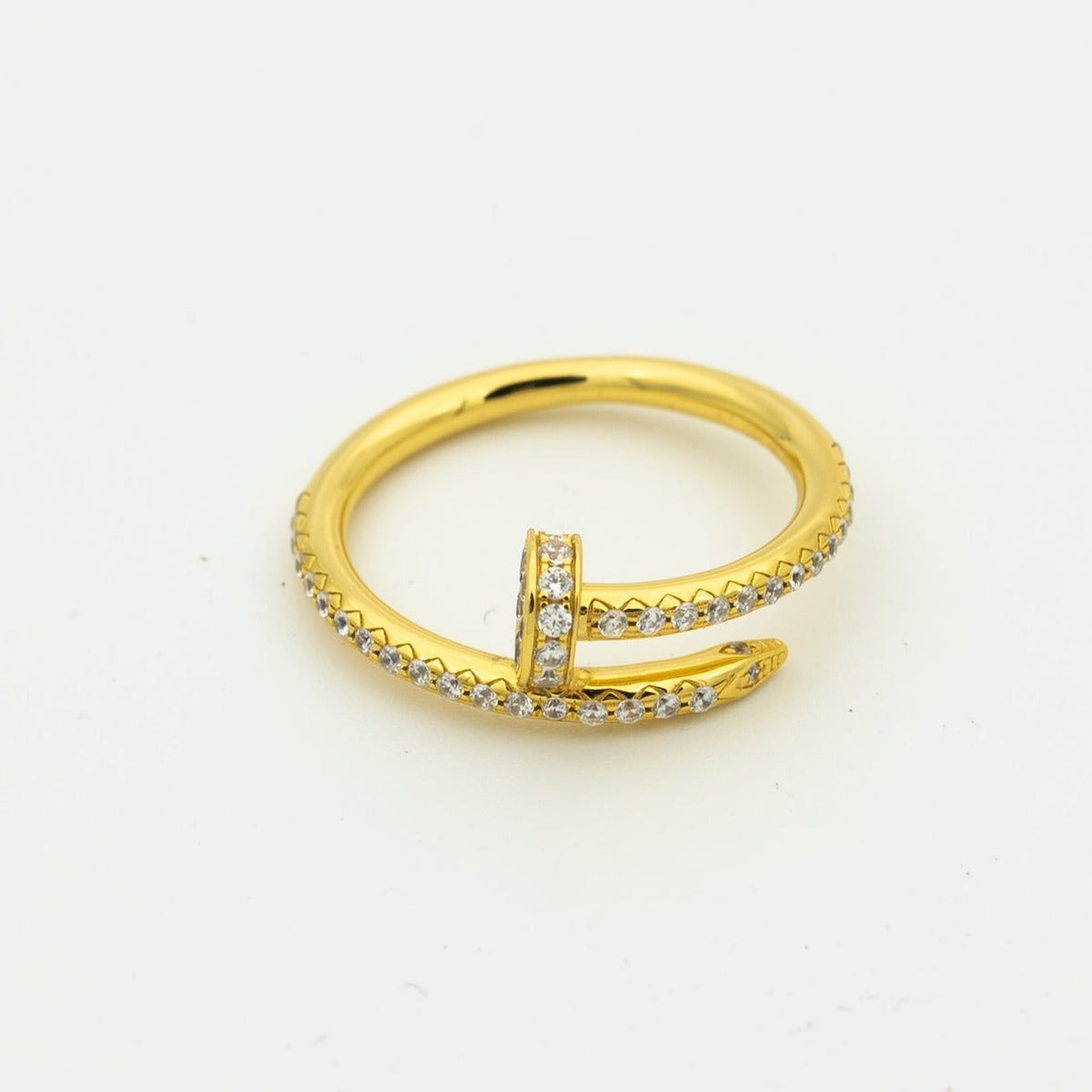 [⭐Luxery]JUSTE RING 1.8MM GOLD DIAMONDS