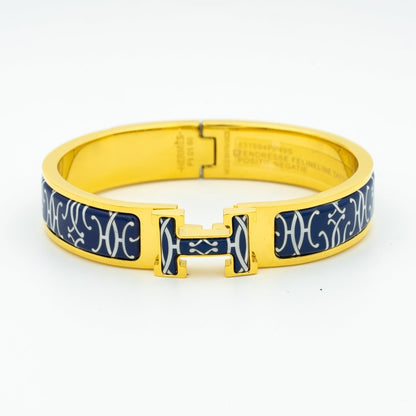 [⭐Luxery]H BRACELET BLACK MULTICOLOR