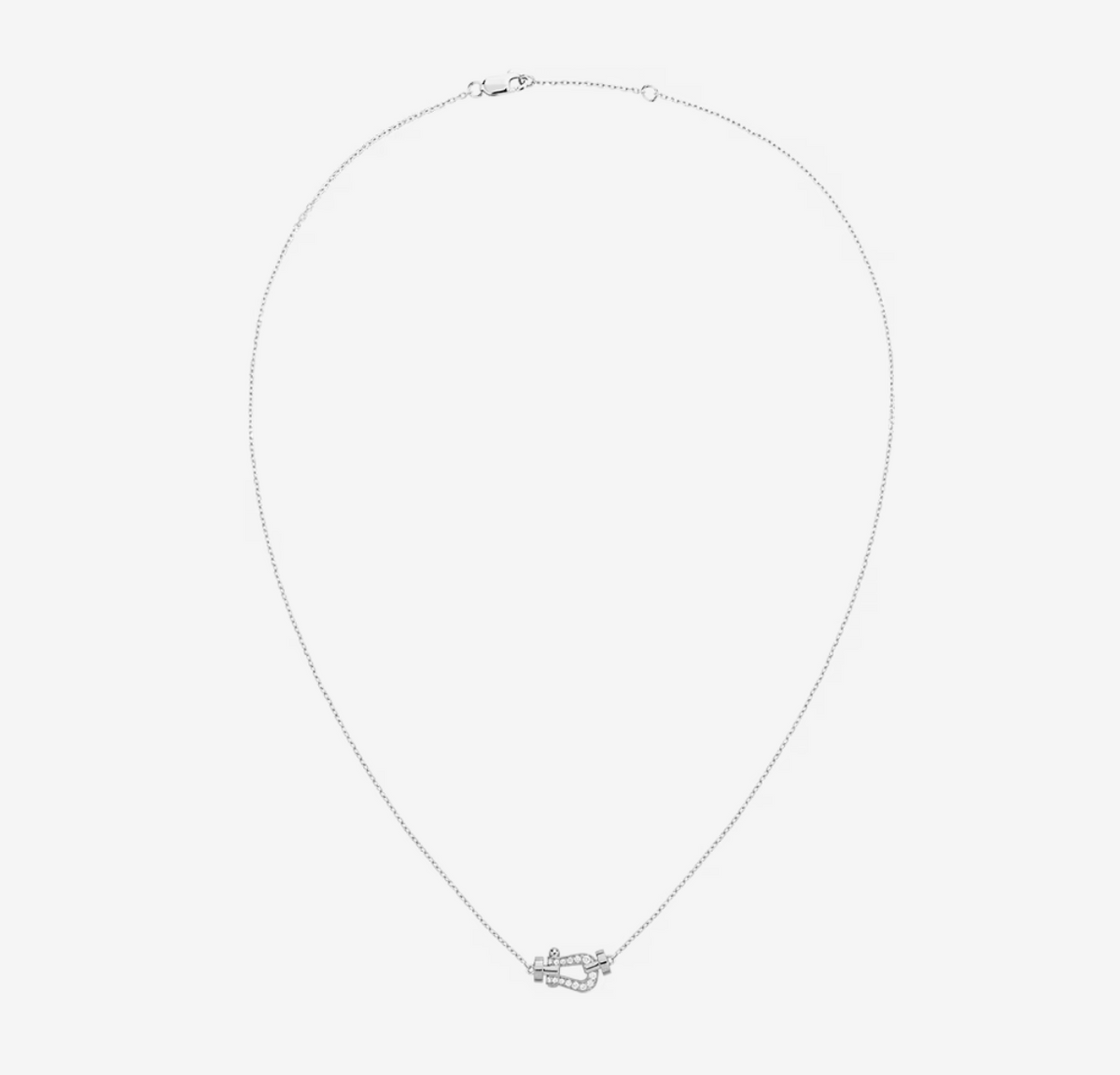 [⭐Luxery]FORCE 10 DIAMOND SILVER NECKLACE MINI MODEL