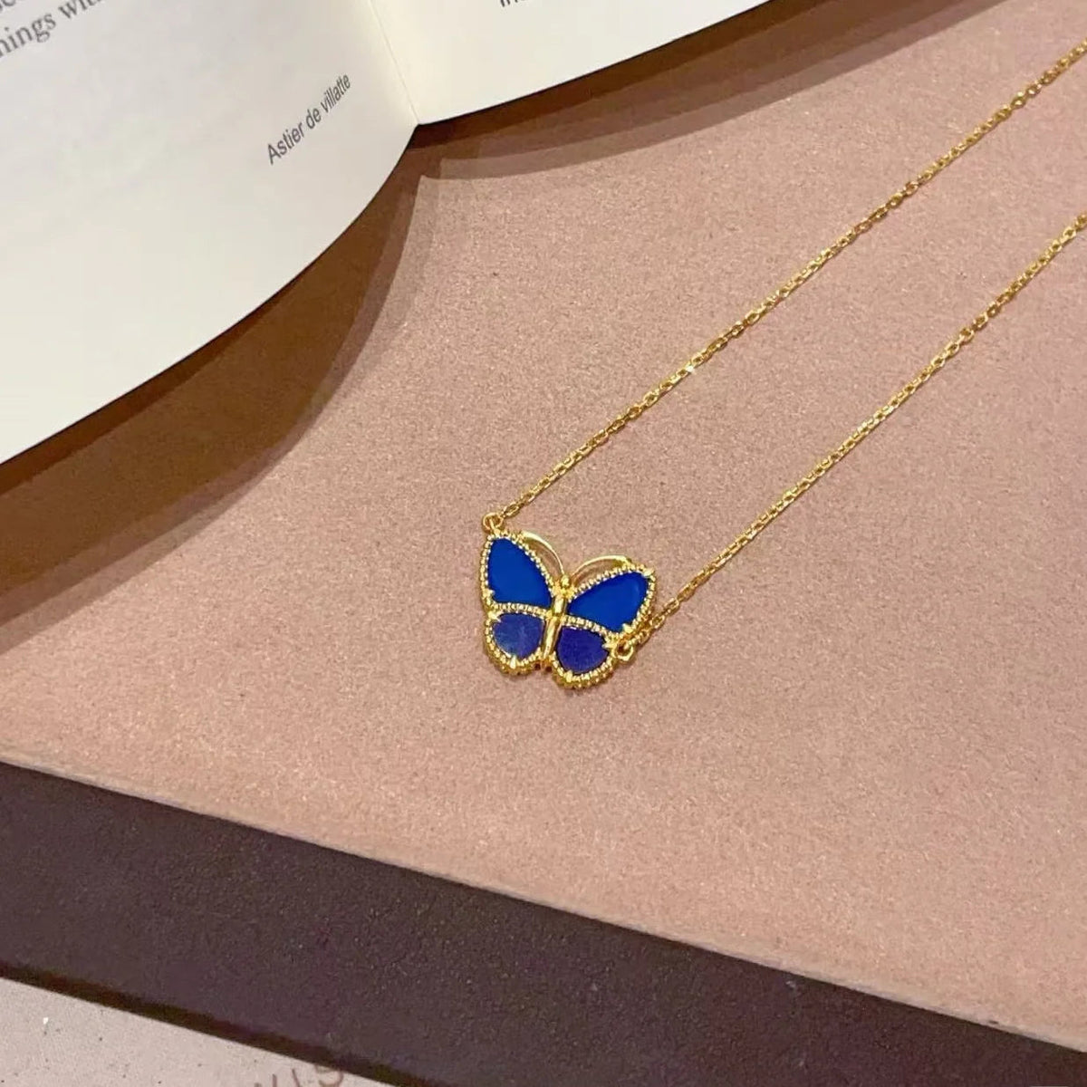 [⭐Luxery]  2026 NEW LUCKY BUTTERFLY 1 MOTIFS NECKLACE