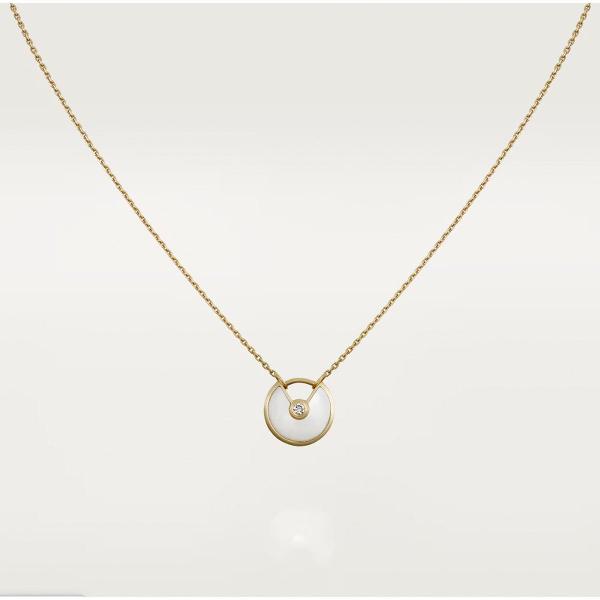 [⭐Luxery]AMULETTE ROSE GOLD MOP NECKLACE