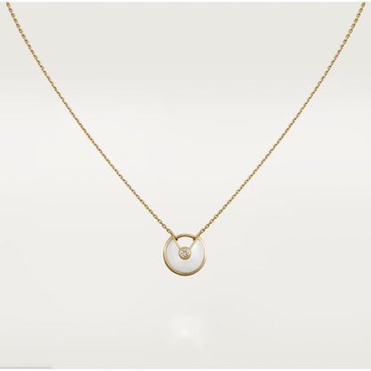 [⭐Luxery]AMULETTE ROSE GOLD MOP NECKLACE