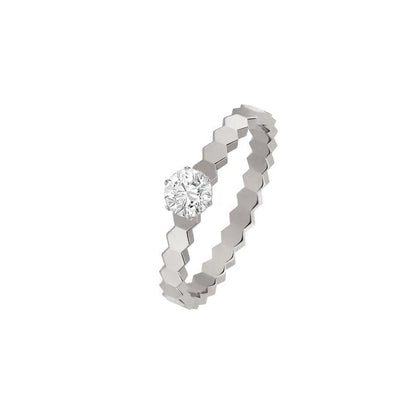 [⭐Luxery]BEE LOVE RING SILVER 1 DIAMOND