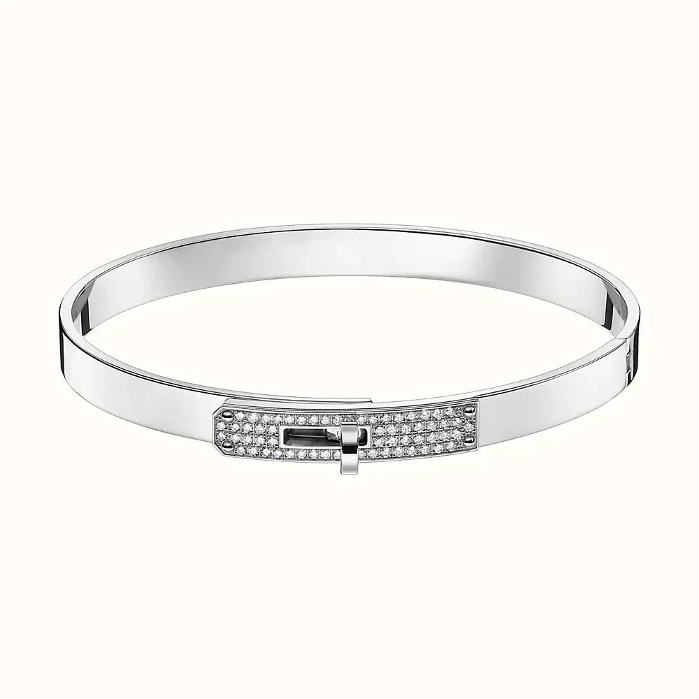 [⭐Luxery]KELLY SILVER DIAMOND BRACELET