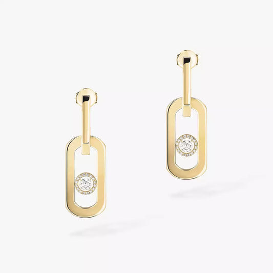 [⭐Luxery] So Move XL Diamond Hoop Earring