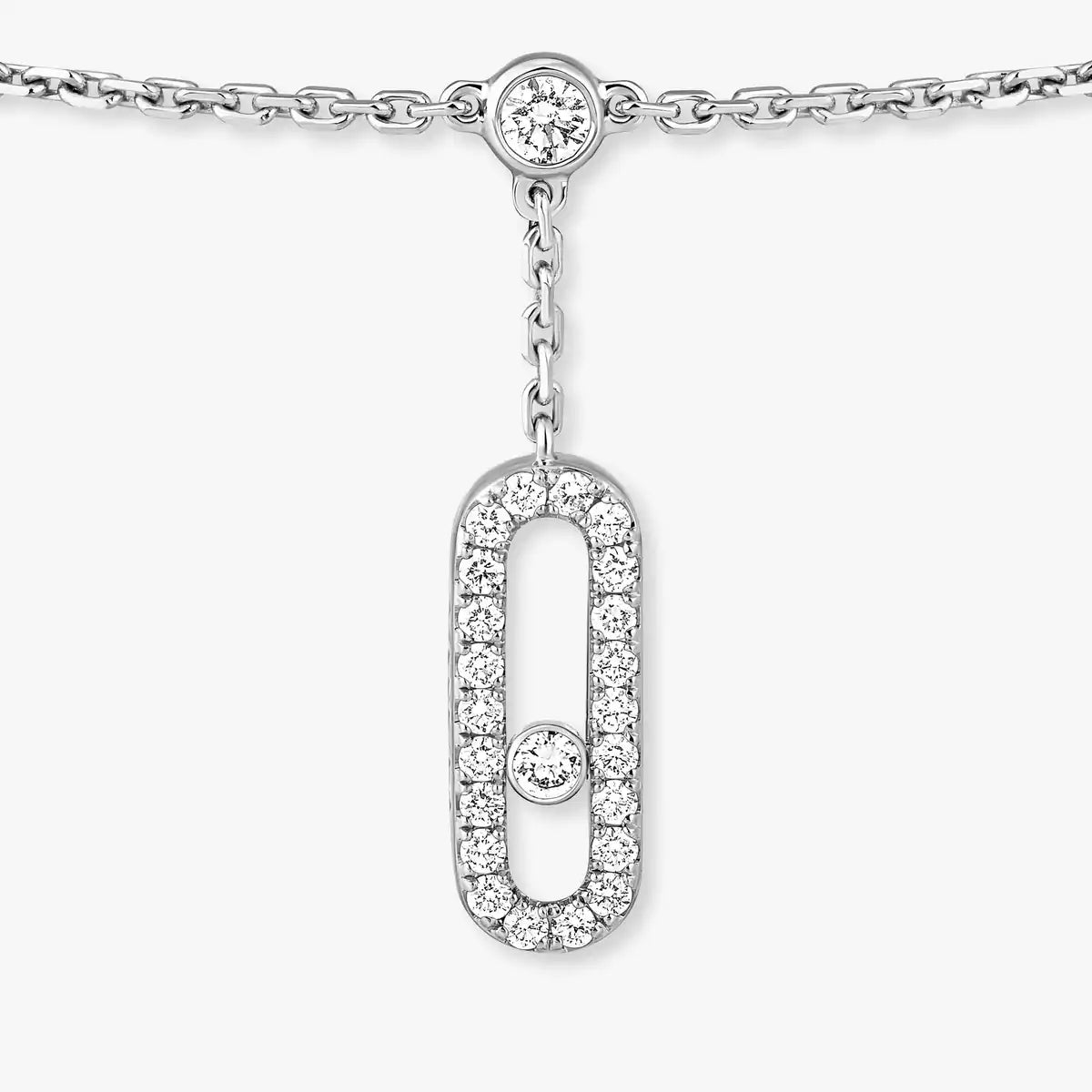 [⭐Luxery] Move Uno pavé ankle bracelet