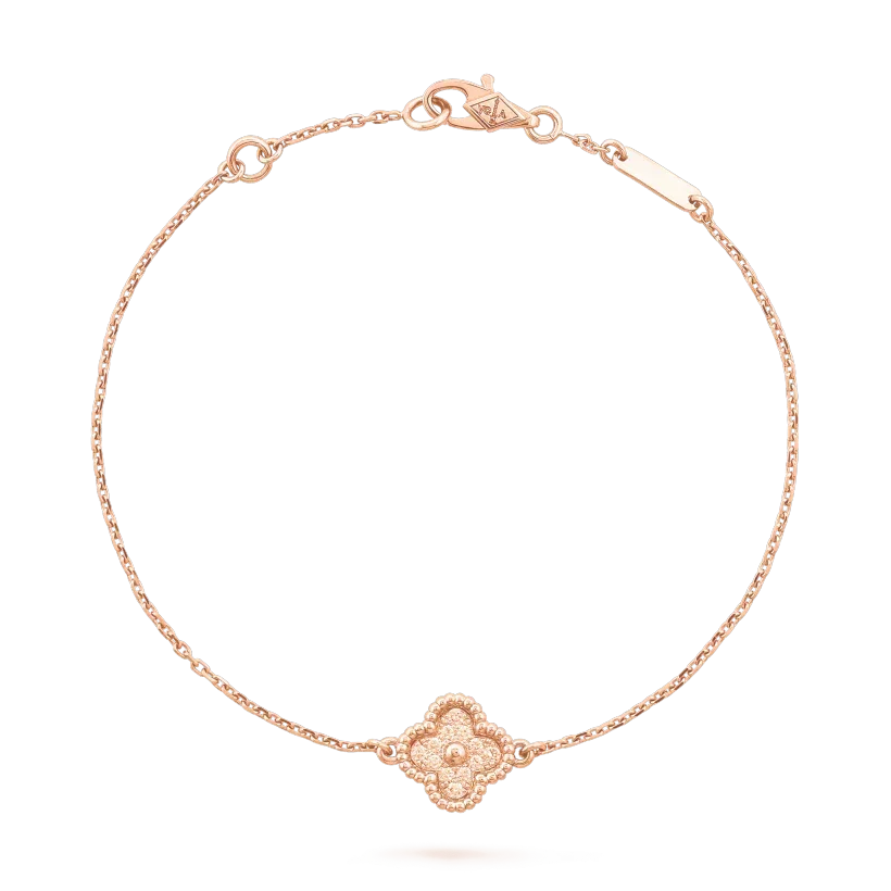 [⭐Luxery]CLOVER SINGLE FLOWER BRACELET