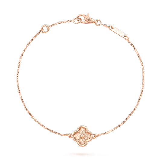 [⭐Luxery]CLOVER SINGLE FLOWER BRACELET