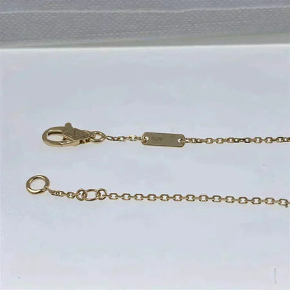 [⭐Luxery]CLOVER  CARNELIAN SINGLE FLOWER BRACELET